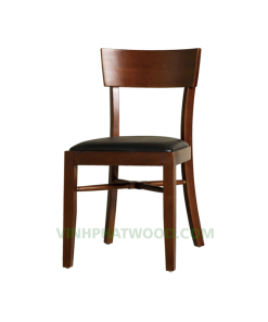 Ghế Gỗ Có Lưng Tựa Hình Cong