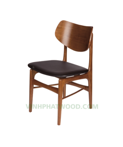 Ghế Gỗ Có Lưng Tựa Hình Elip