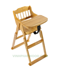 Ghế Tập Ăn Gỗ Baby Wooden Chair